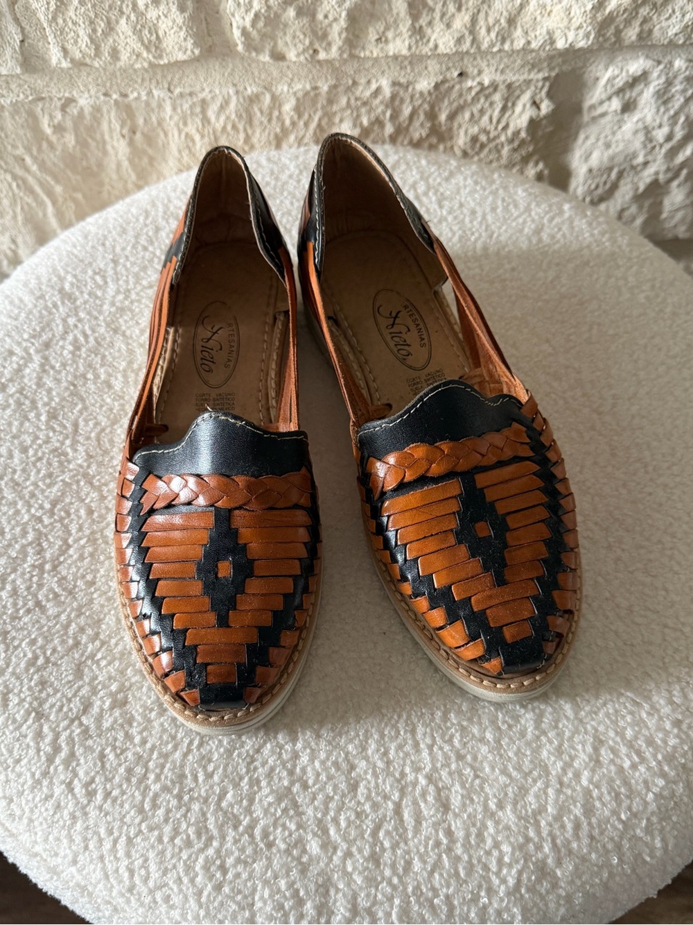 EUC Artesanal Mexican Huarache/Sandals Womens Size 8.5